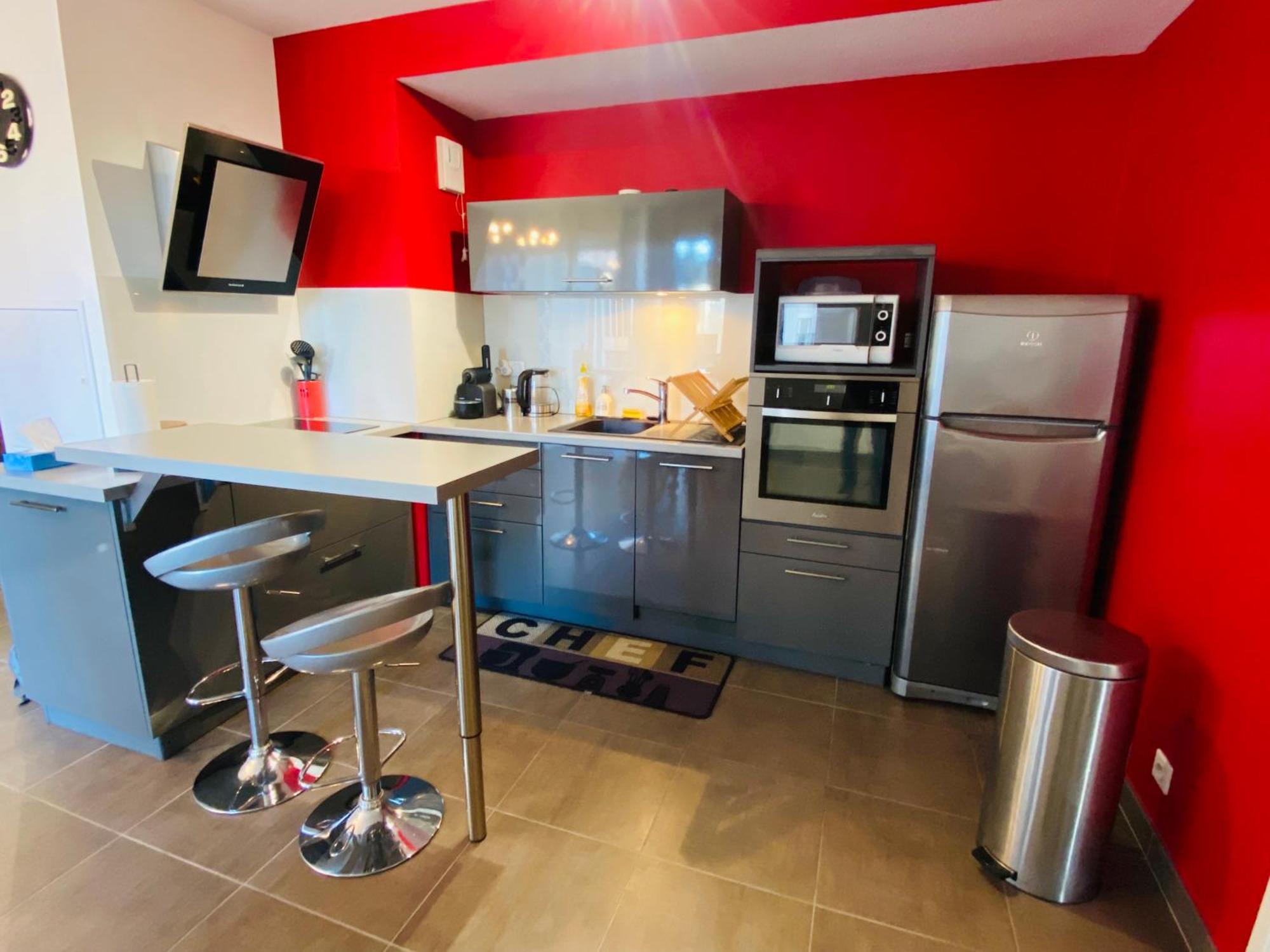 Appartement T2 Cosy A 로데즈 외부 사진